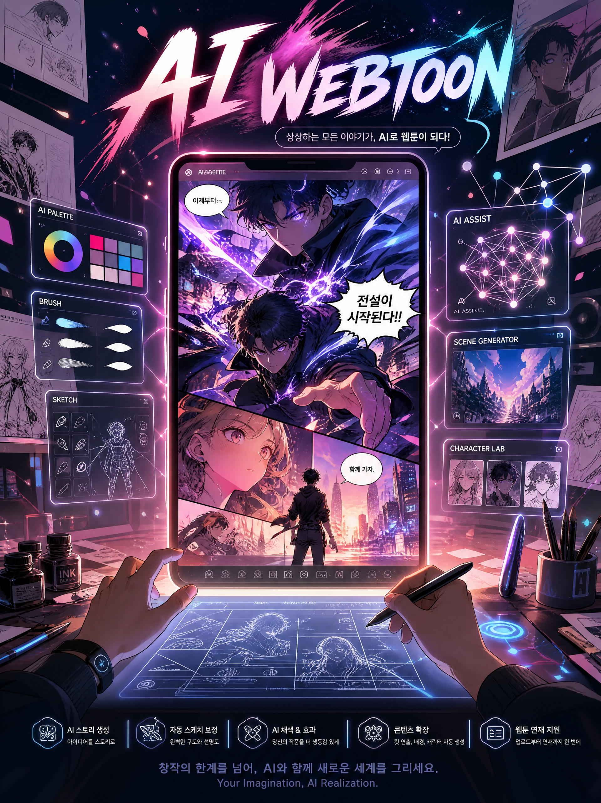 02 AI 웹툰 AI Webtoon  